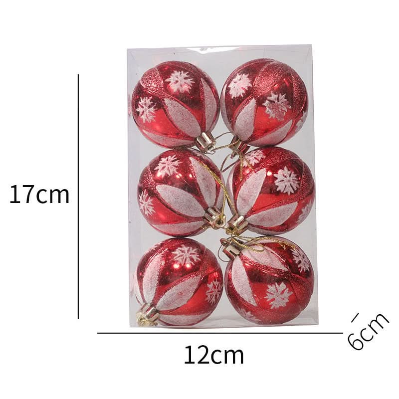 Kit 6 Peças Bolas De Natal - Imagem 15